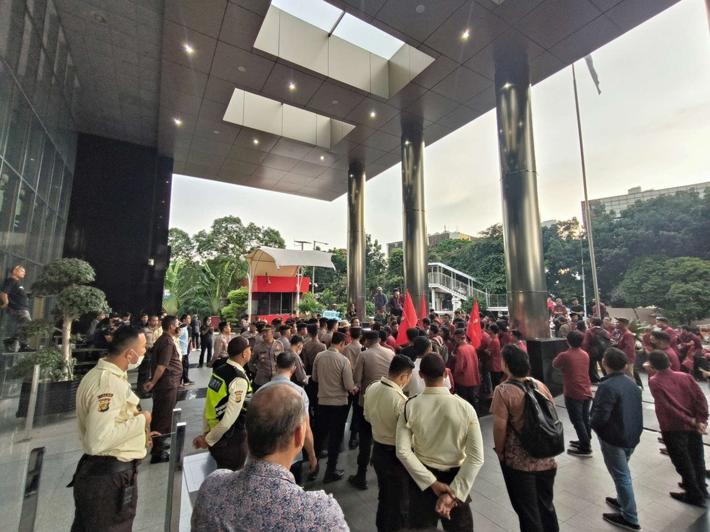 IMM, HMI Hingga PMII  Demo di KPK, Tuntut Firli Bahuri Mundur